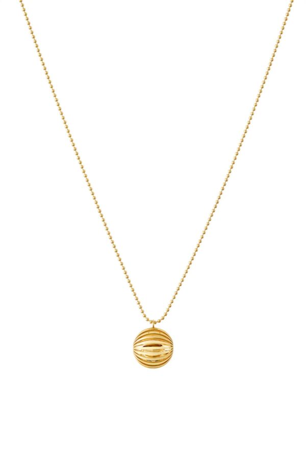 Exclusive Necklaces Baby Bell Necklace, yellow gold from Guzema