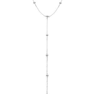Orbs Transformer Necklace, white gold