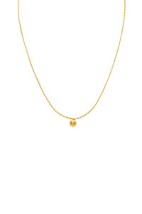 Exclusive Necklaces Mono Orb Necklace, yellow gold from Guzema