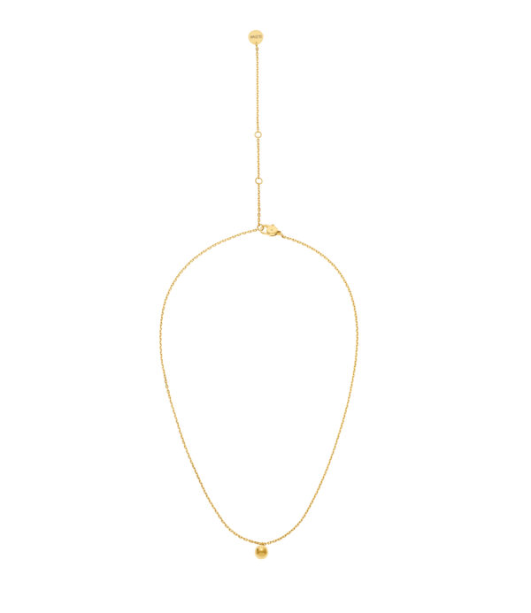Exclusive Necklaces Mono Orb Necklace, yellow gold from Guzema