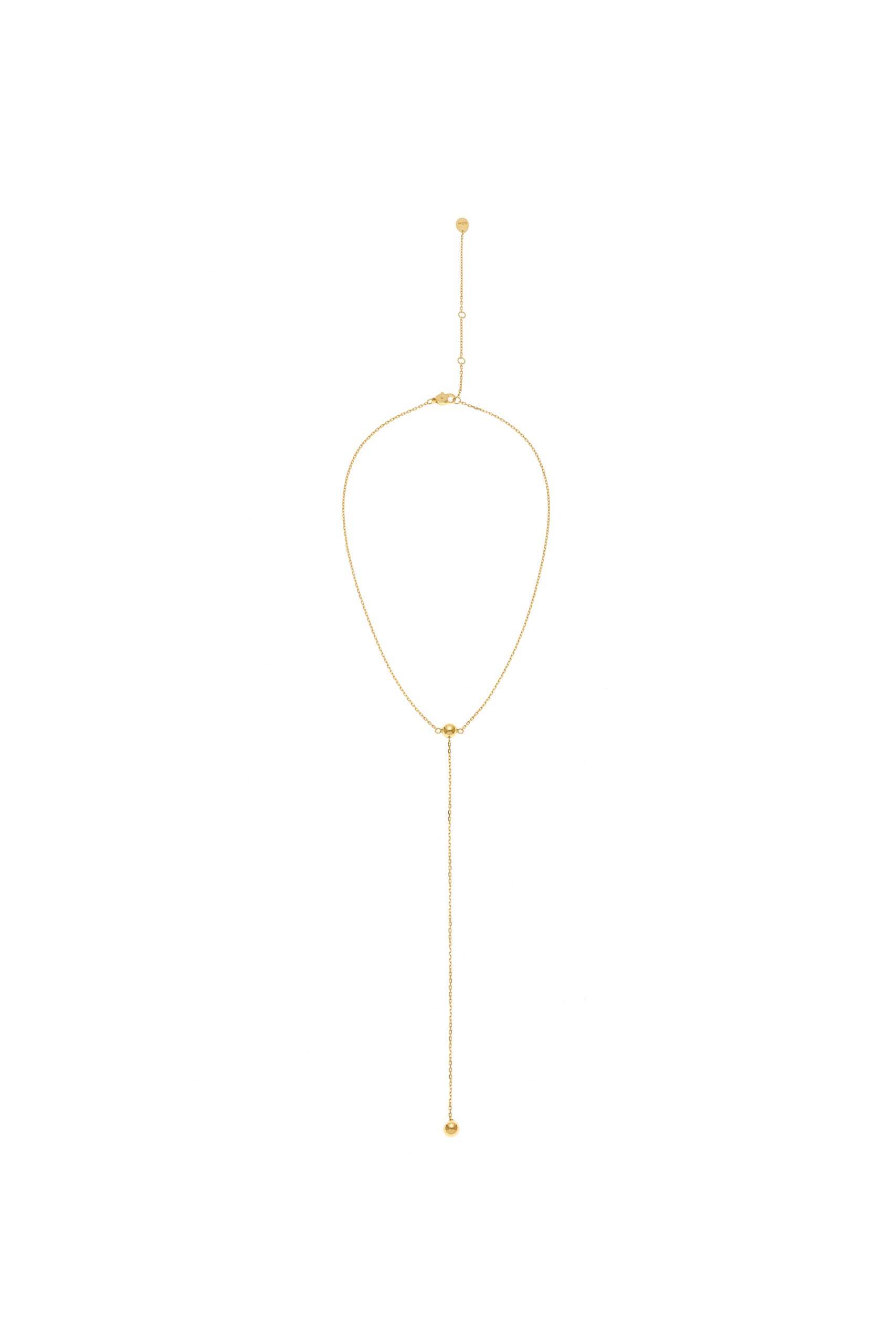Exclusive Necklaces Duo Transformer Necklace, yellow gold from Guzema