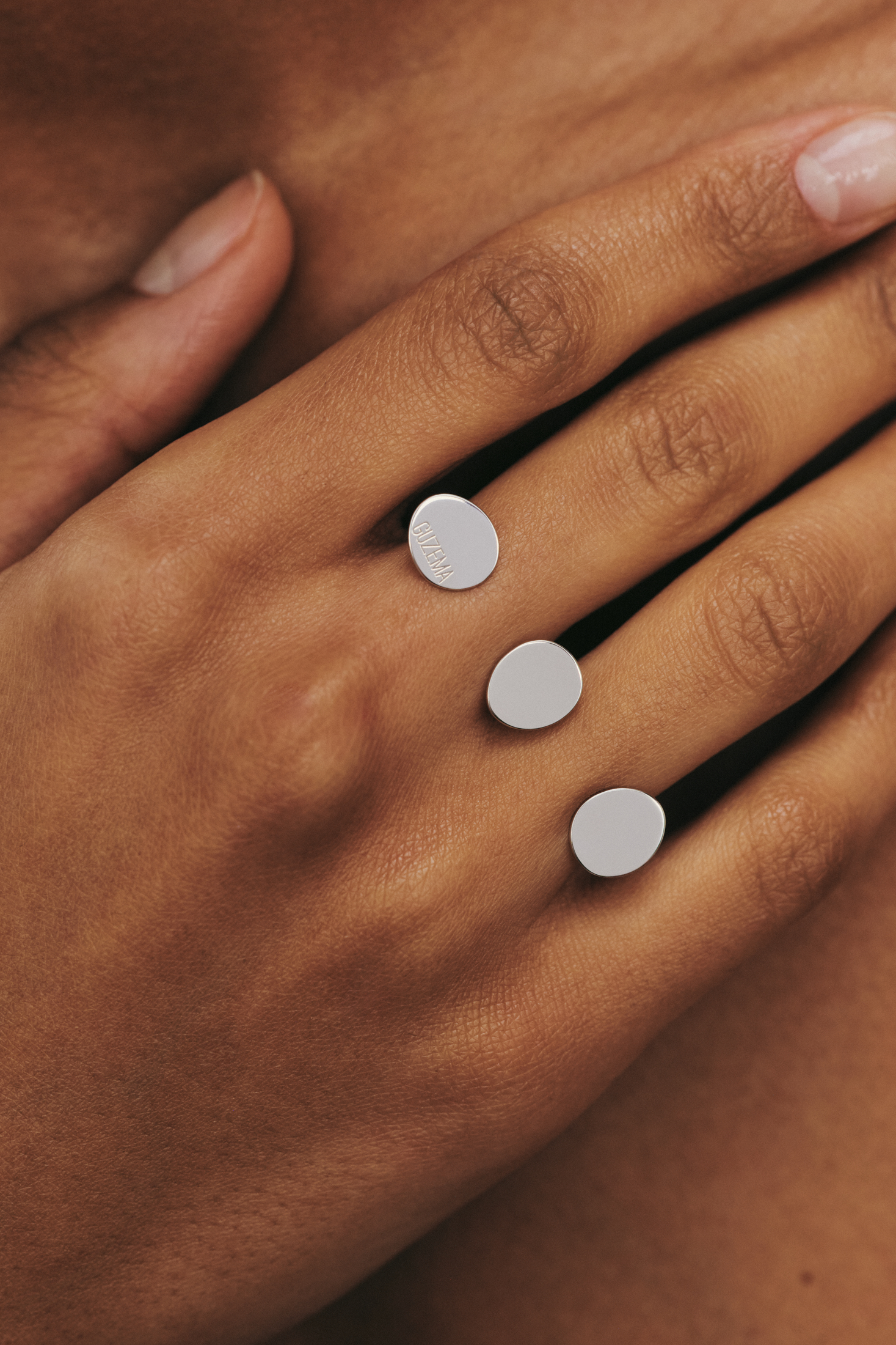 Rings Trio Flat Ring, white gold available online with expert craftsmanship