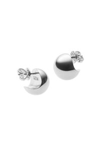 Earrings Mini Orbs Earrings, white gold with timeless design by Guzema