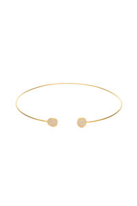 Chokers Flats Choker, diamonds, yellow gold available online with unique design