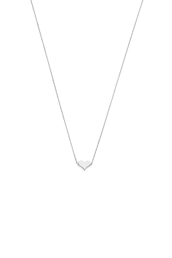 Necklaces Heart Necklace, white gold with fast delivery from Guzema