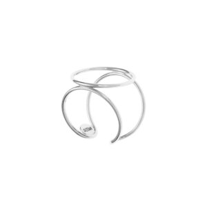 Circle Ring, white gold