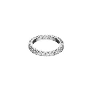 Bold Eternity Ring, diamonds, white gold