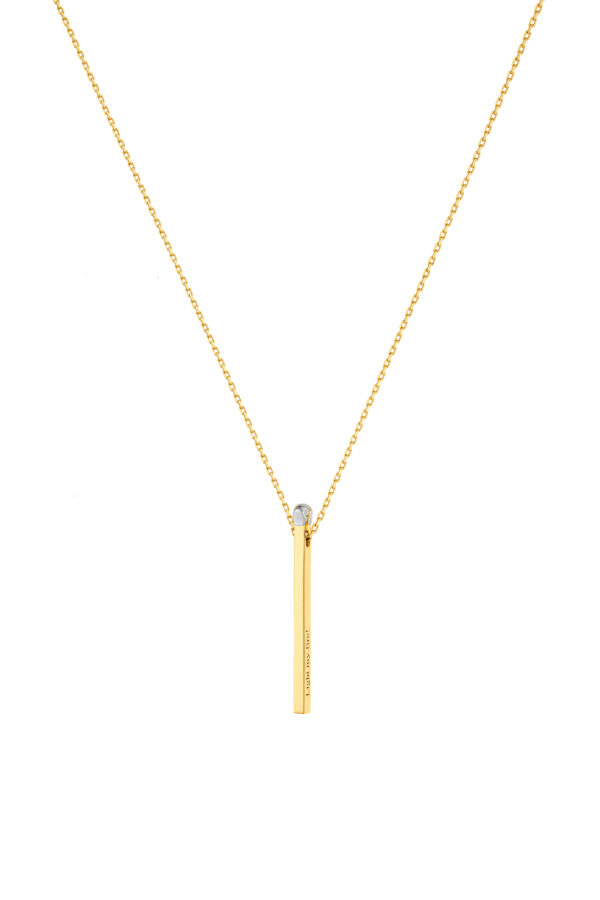 Necklaces Match Necklace, yellow  gold with fast delivery from Guzema