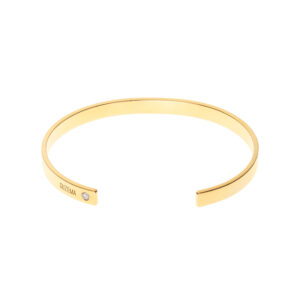 Arc Bracelet, diamonds, yellow gold