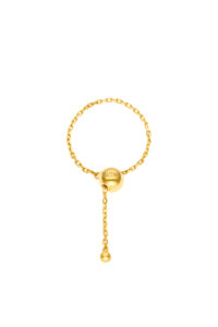 Rings Orb Transformer Ring, yellow gold with luxury craftsmanship from Guzema