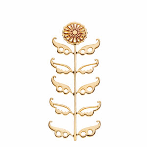 Blossom Brooch, silver