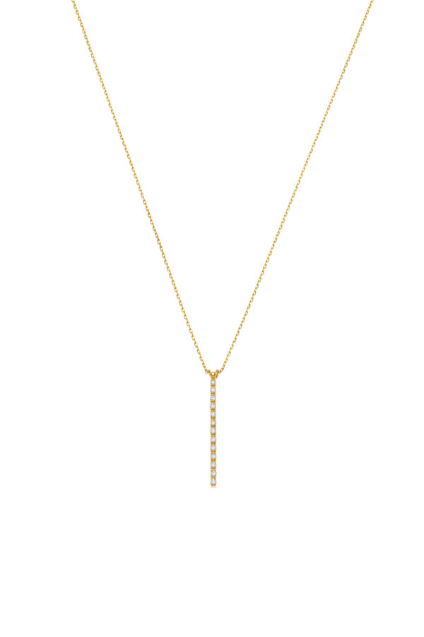 Necklaces Multi Diamonds Necklace, yellow  gold with fast delivery from Guzema