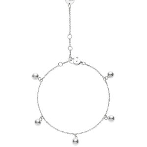 Quintet Bracelet, white gold