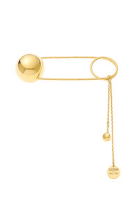 Brooches Bold pin, yellow gold for personalized elegance