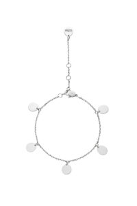 Bracelets Flats Quintet Bracelet, white gold for everyday elegance