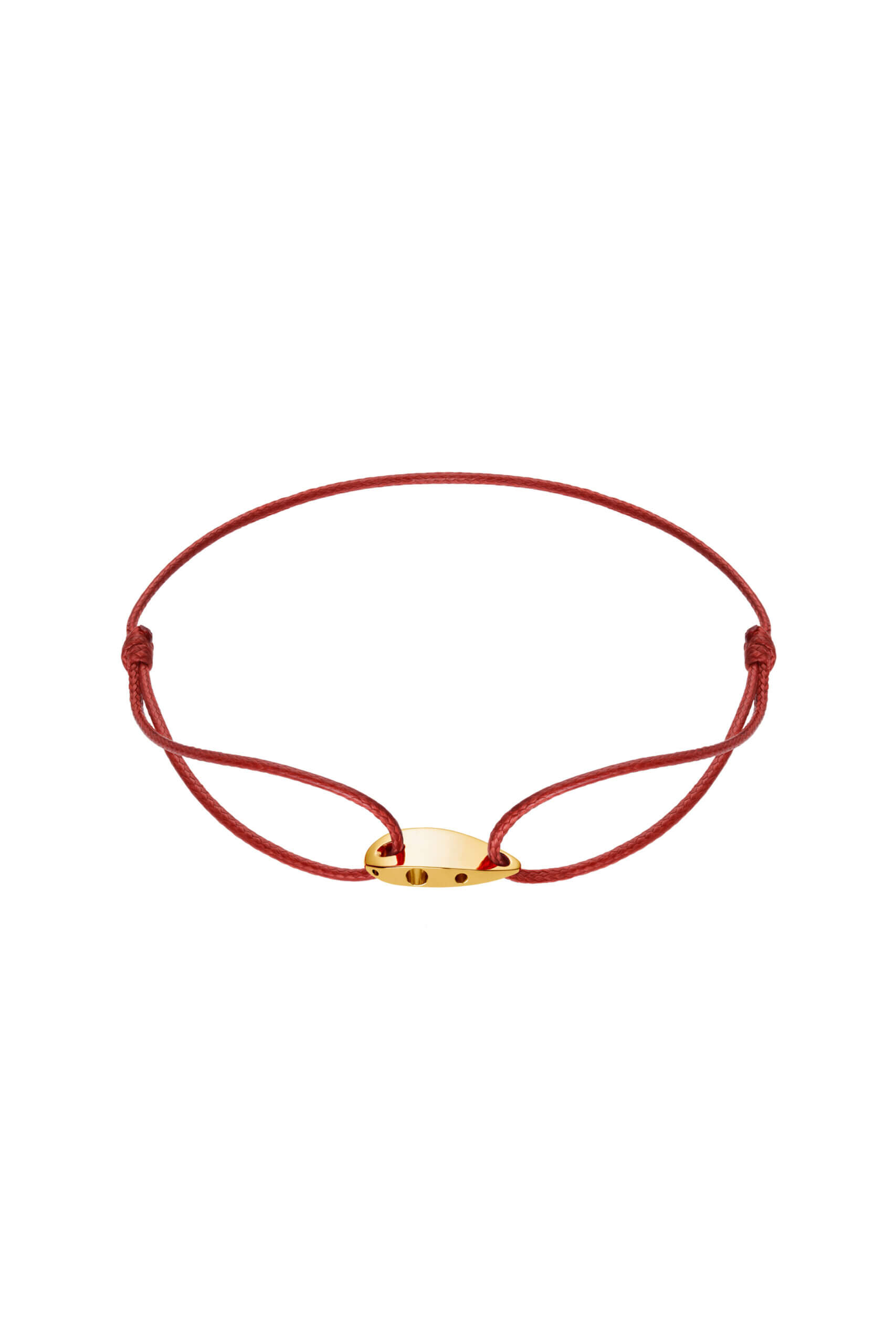 Bracelets Vi Levare Cord Bracelet, yellow gold with modern elegance