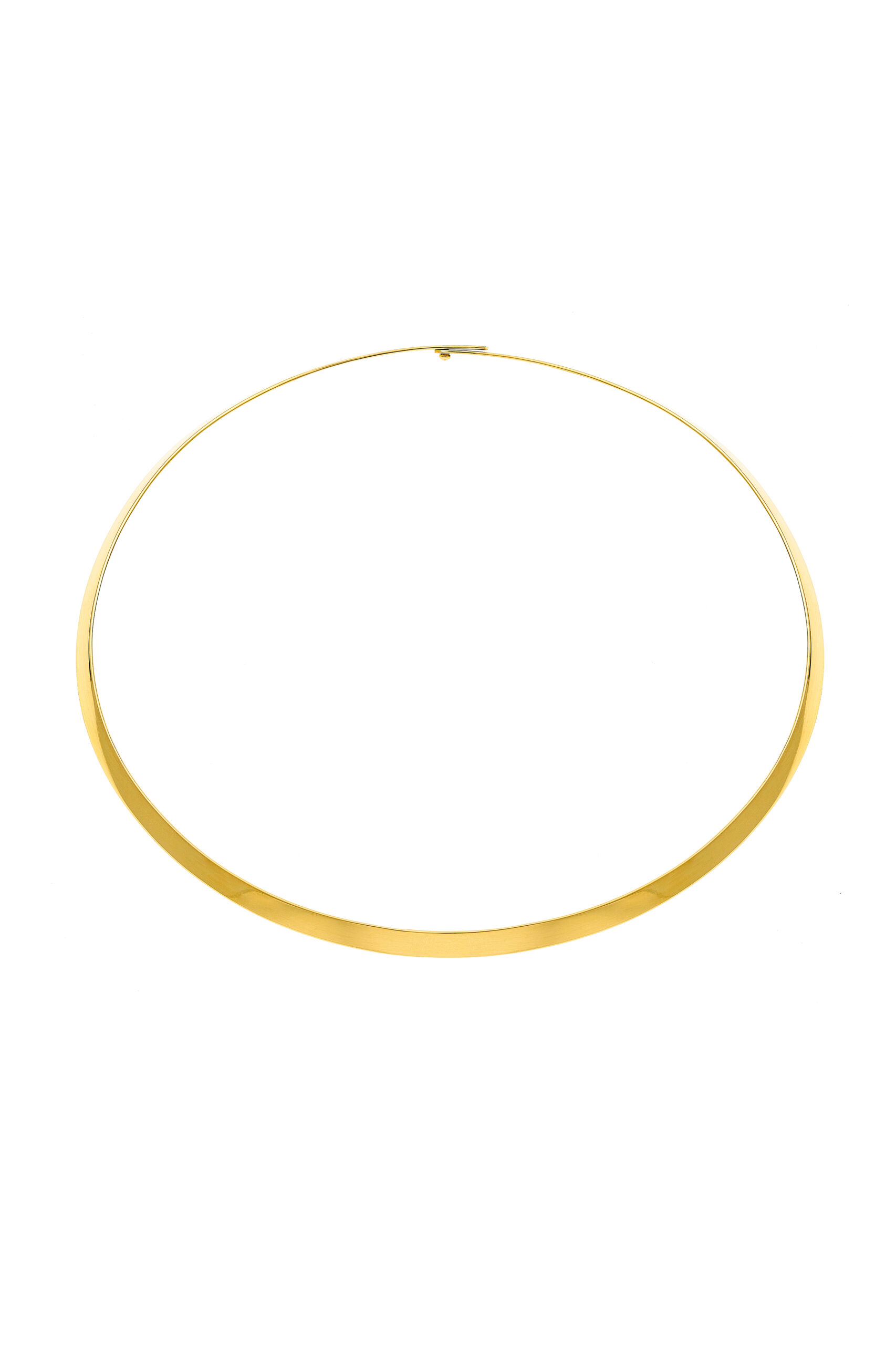 Chokers Solid Wide Choker, yellow gold with exceptional quality