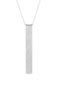Necklaces Chainfall Necklace, diamonds, white gold with fast delivery from Guzema