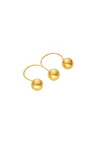 Rings Trio Orb Ring, yellow gold with luxury craftsmanship from Guzema