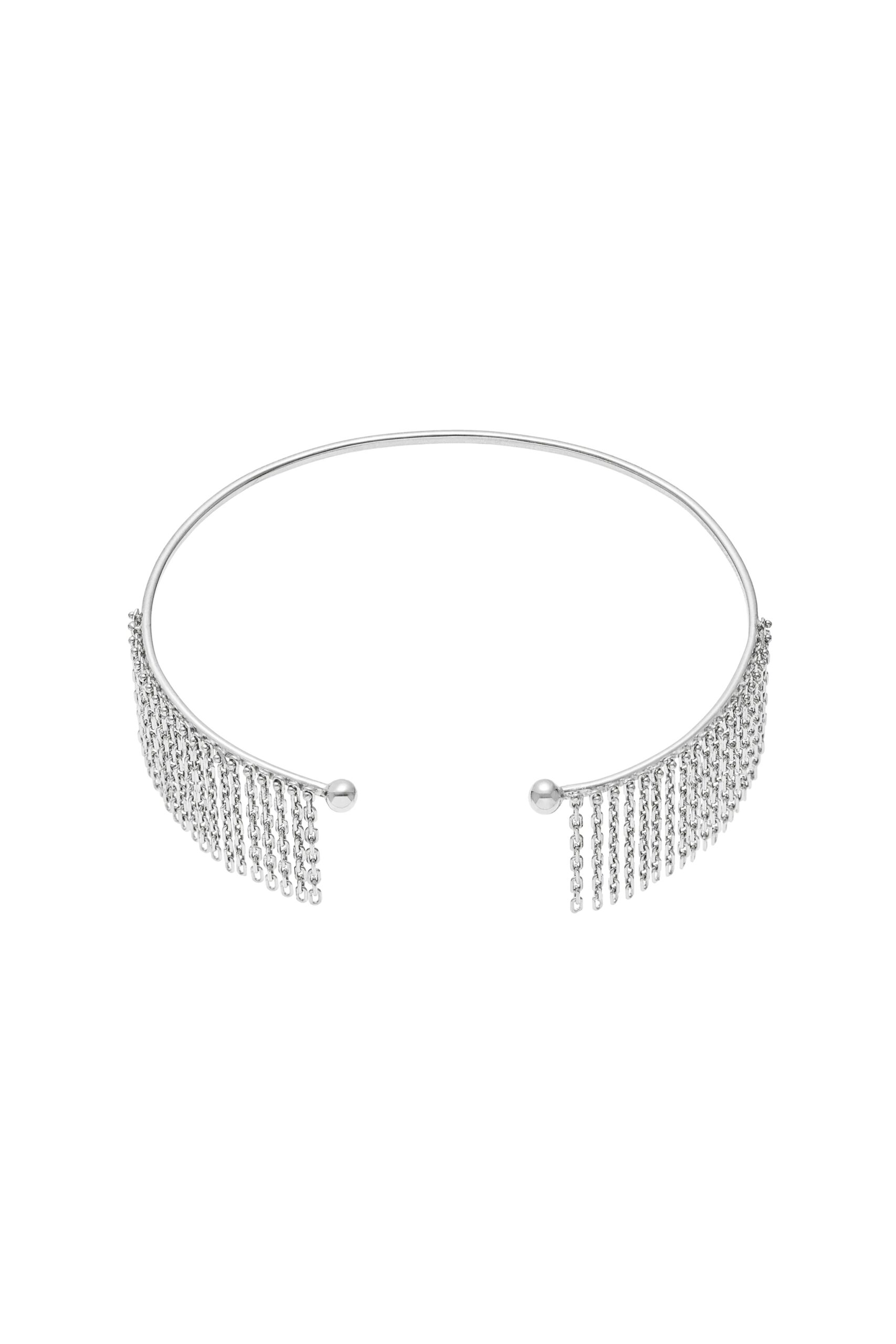 Bracelets Chainfall Bracelet, white gold with modern elegance