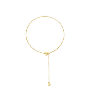 Heart Transformer Bracelet, yellow gold