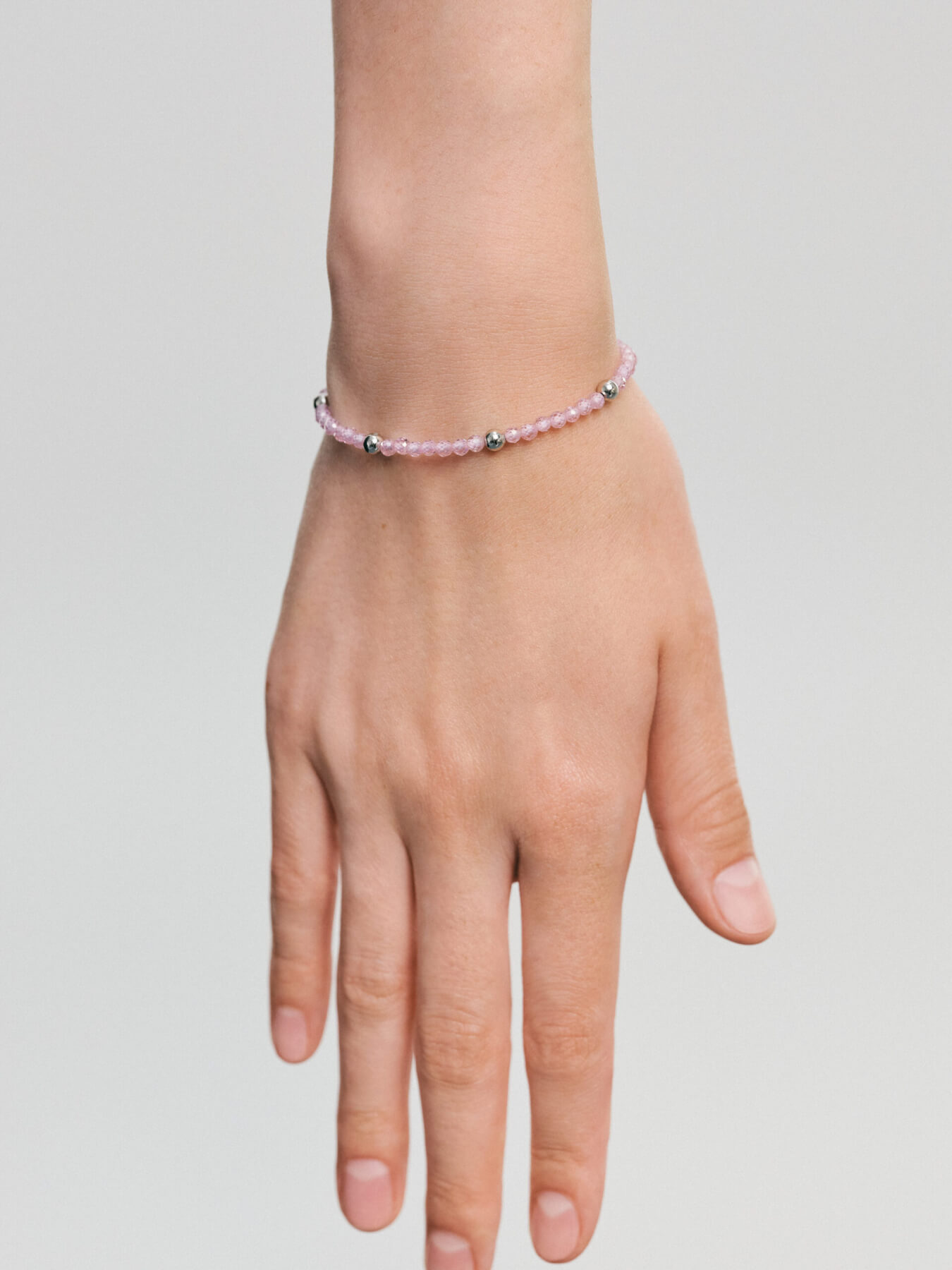 Bracelets Orb Accent Gems Bracelet, white gold for everyday elegance