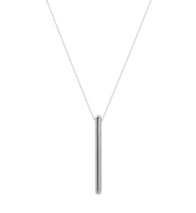 Exclusive Necklaces Bold Capsule Necklace, white gold from Guzema