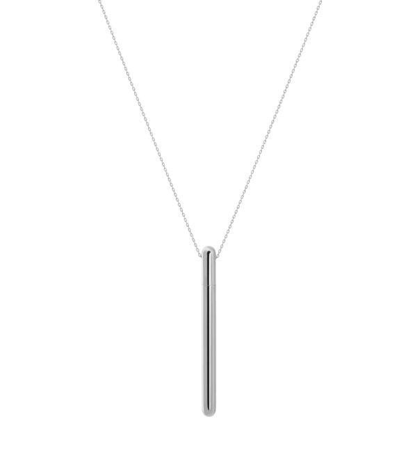 Exclusive Necklaces Bold Capsule Necklace, white gold from Guzema