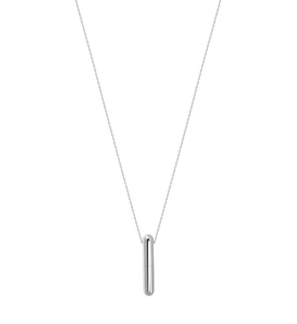 Exclusive Necklaces Mini Capsule Necklace, white gold from Guzema
