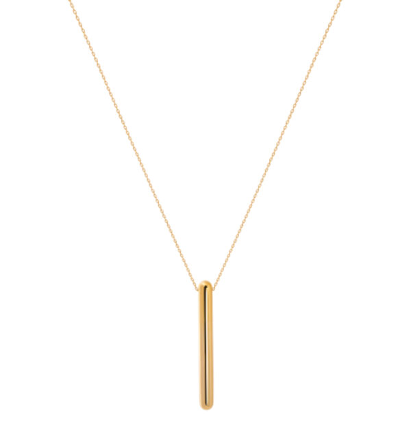 Exclusive Necklaces Mid Capsule Necklace, yellow gold from Guzema