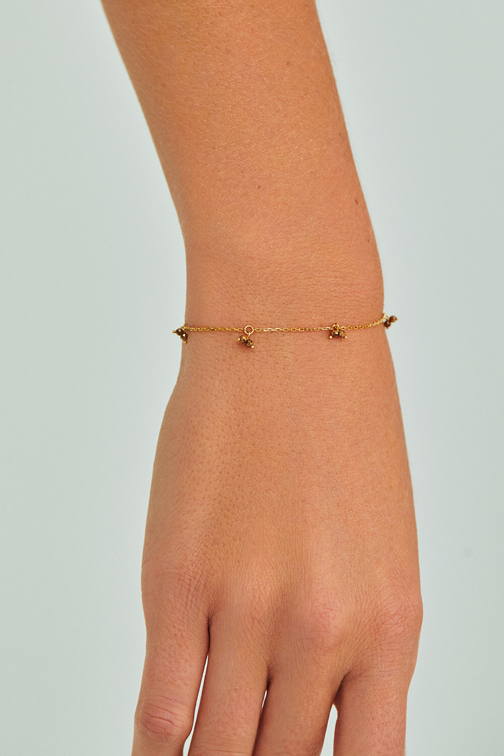 Bracelets Gem Bracelet, yellow gold for everyday elegance