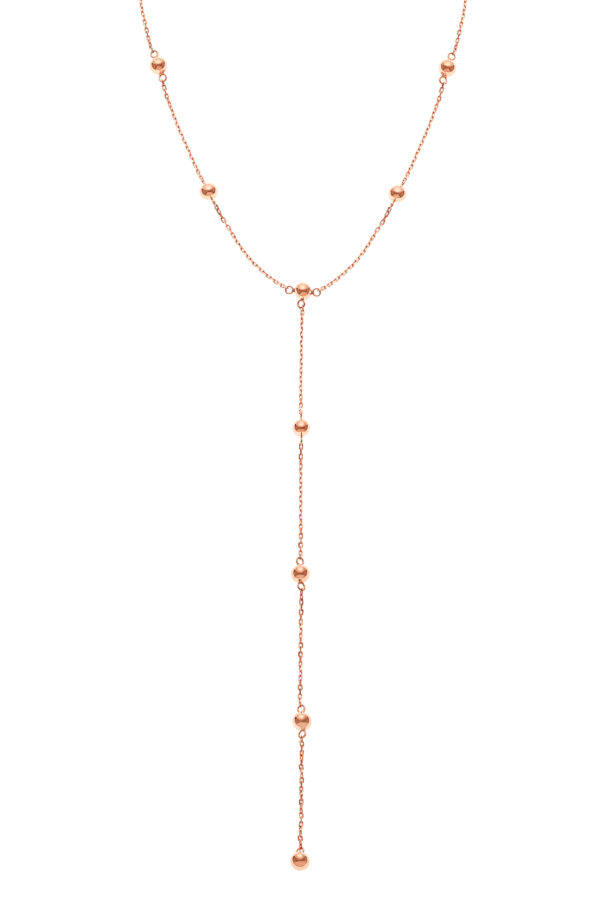 Necklaces Orbs Transformer Necklace, rose gold with fast delivery from Guzema