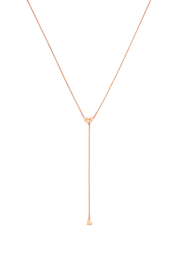 Necklaces Heart Transformer Necklace, rose gold with fast delivery from Guzema