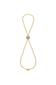 Bracelets Orb Chain Bracelet, diamonds, yellow gold for everyday elegance