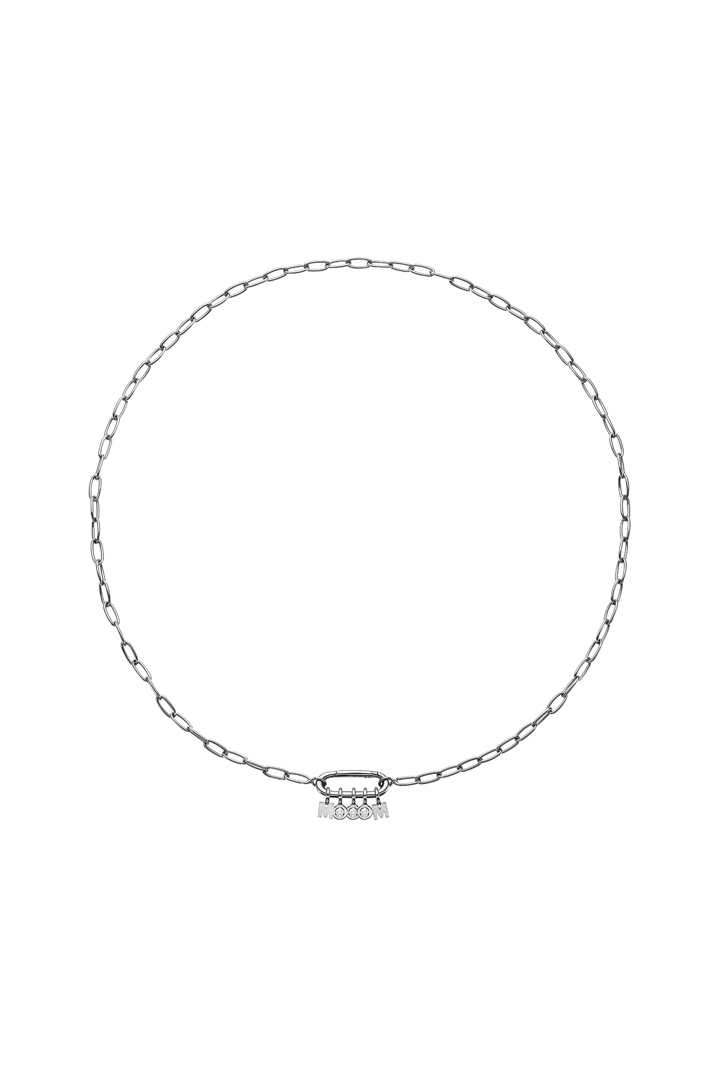 Necklaces MOM Necklace, diamond, white gold with fast delivery from Guzema