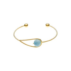 Celestial Blue Bracelet, yellow gold