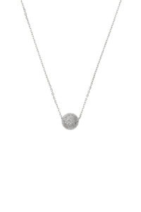 Custom Necklaces Semi-Orb Necklace, diamonds, white gold for a luxurious style