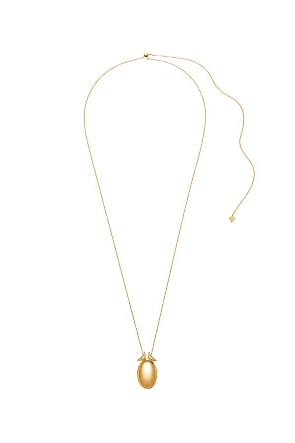 Necklaces Magic Egg Locket Pendant, yellow gold with fast delivery from Guzema