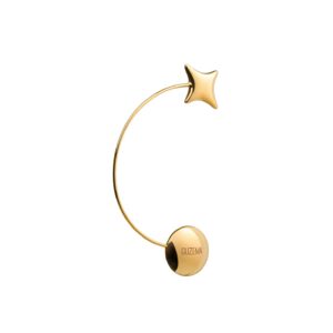 Star Brooch, yellow gold