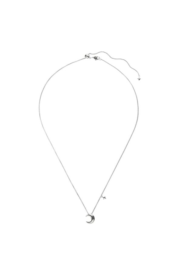 Exclusive Necklaces Moon Pendant, white gold from Guzema