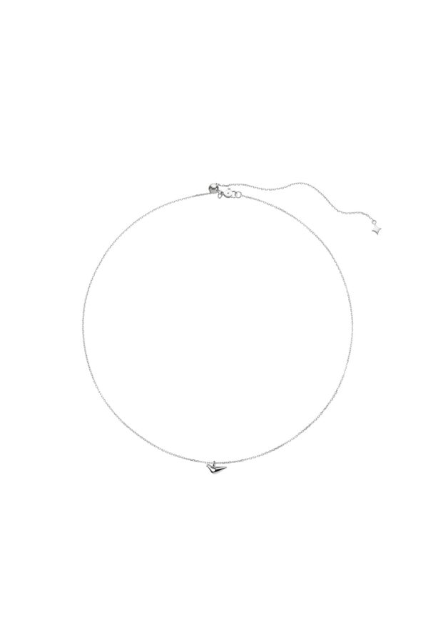 Necklaces Mini Bird Girl Pendant, white gold with fast delivery from Guzema