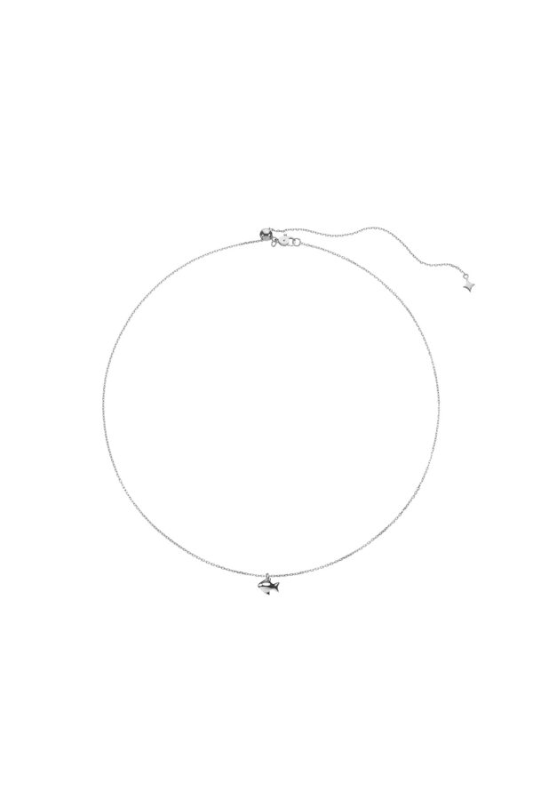 Exclusive Necklaces Fish Pendant, white gold from Guzema