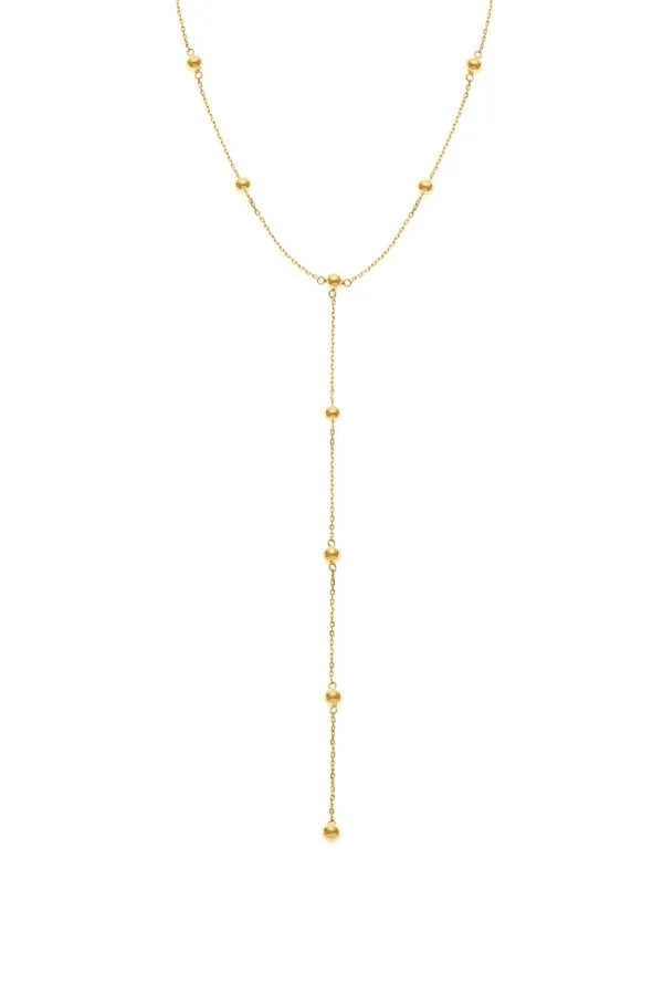 Necklaces Orbs Transformer Necklace, yellow gold with fast delivery from Guzema