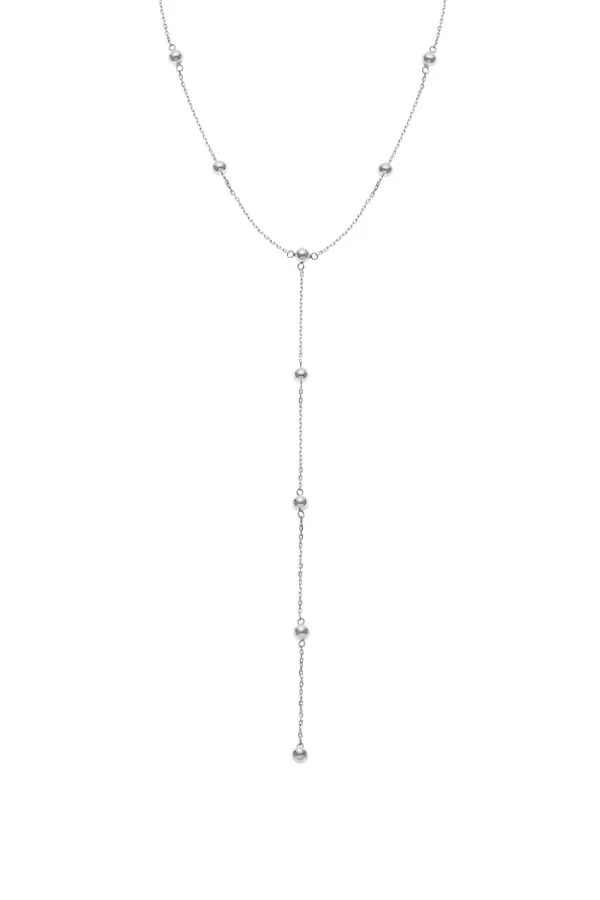 Necklaces Orbs Transformer Necklace, white gold with fast delivery from Guzema