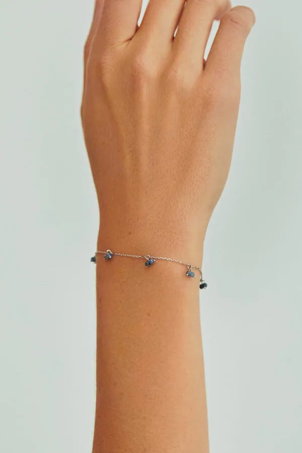 Bracelets Gem Bracelet, white gold for everyday elegance