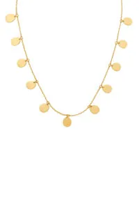 Necklaces Multi Flats Necklace, yellow gold with fast delivery from Guzema