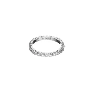 Bold Eternity Ring, diamonds, white gold