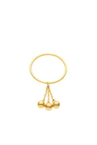 Rings Trio Orb ring, yellow gold with luxury craftsmanship from Guzema