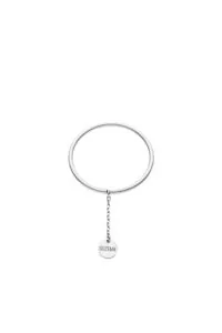 Rings Mini Flat Ring, white gold with modern design available now