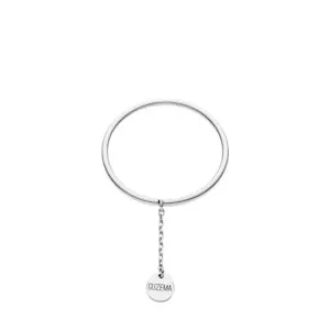 Mini Flat Ring, white gold